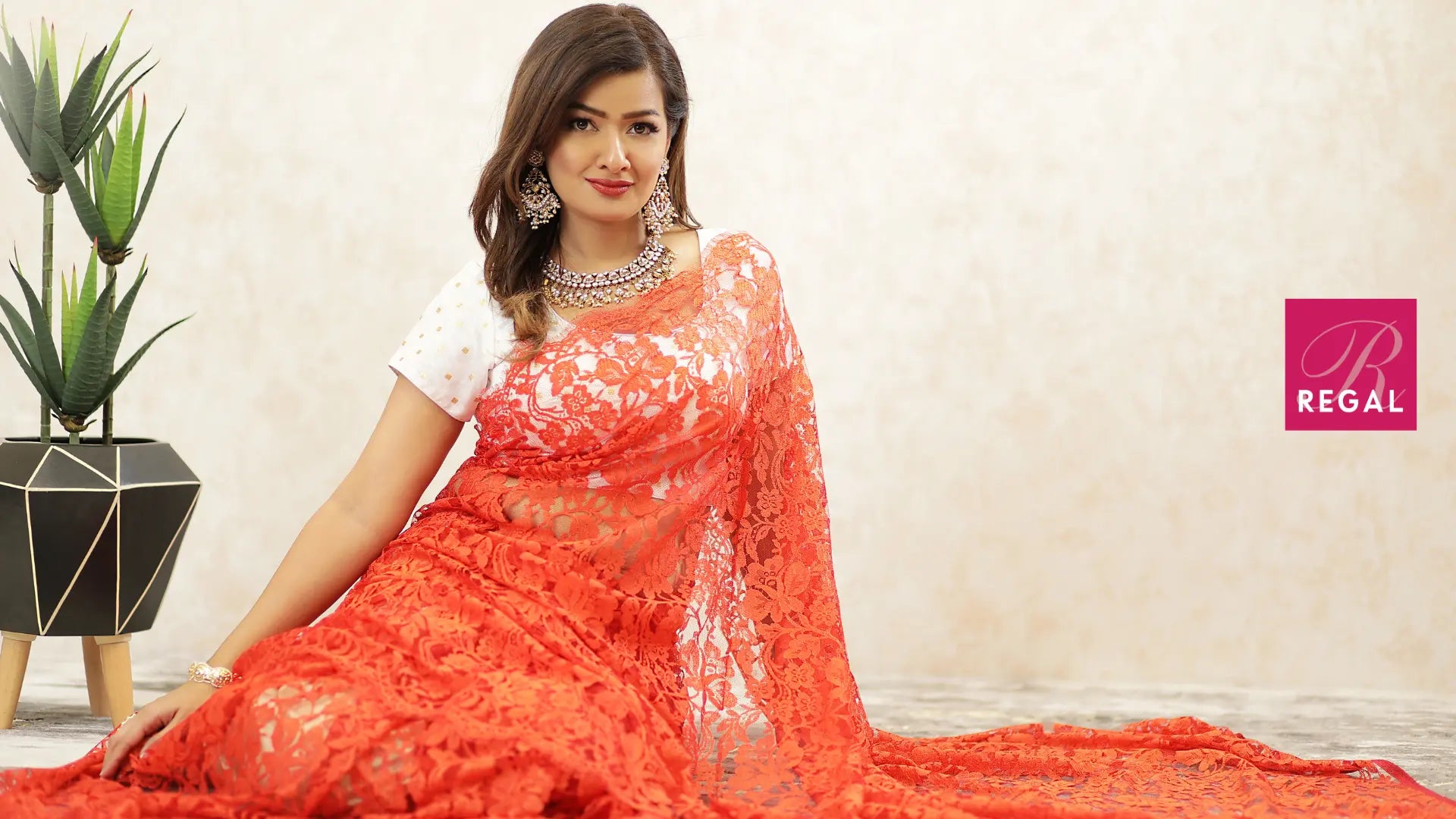 How to Choose the Perfect Party Wear Saree Regal Fabrics