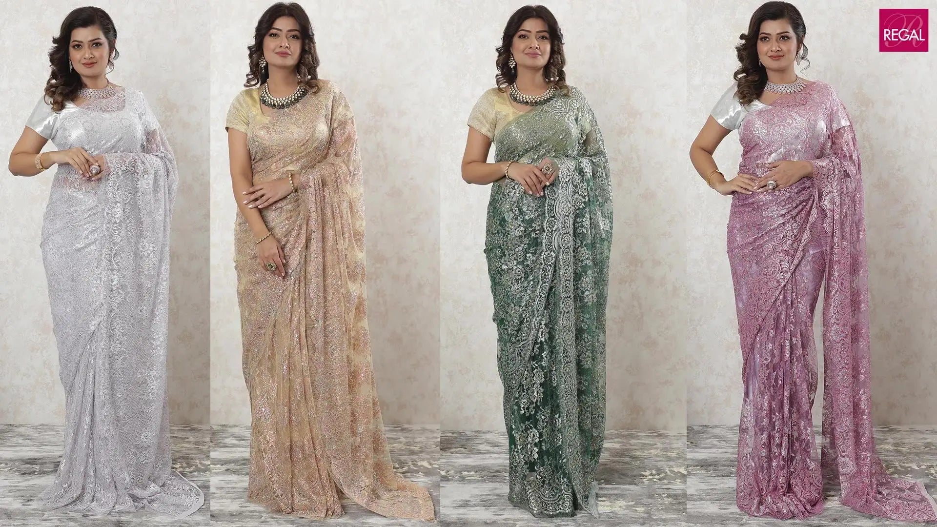 From Casual to Couture: Versatile Ways to Wear a Lace Saree Regal Fabrics