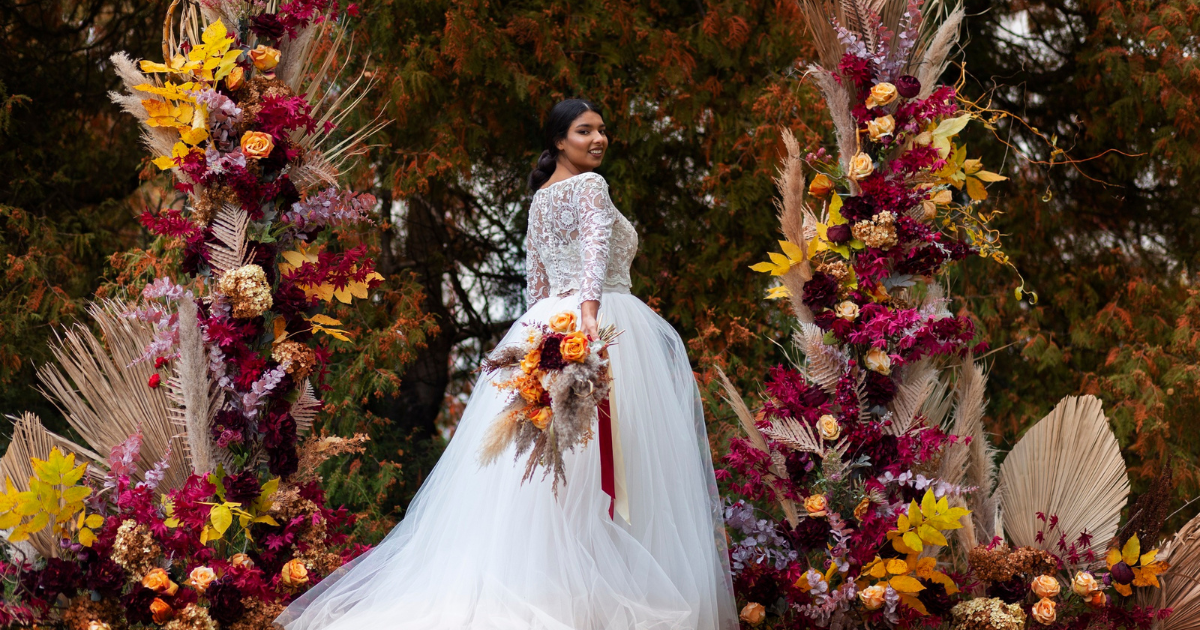 wedding gown