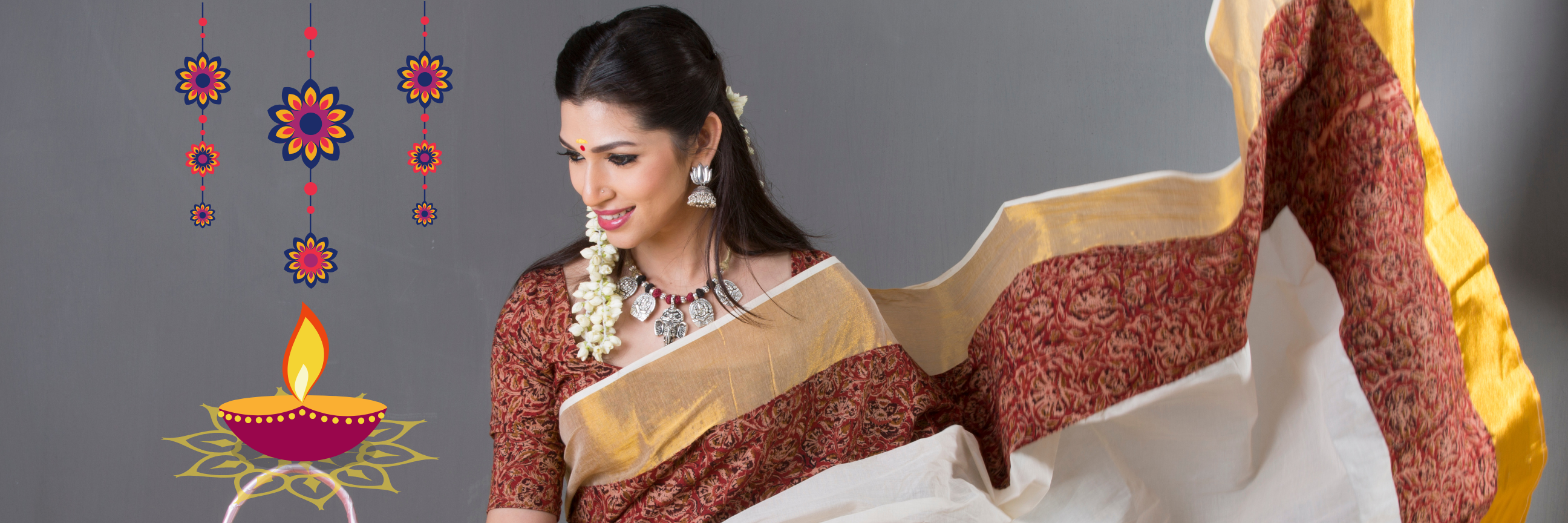 Diwali & Silk Sarees: A Celebration of Heritage, Beauty, and Prosperity