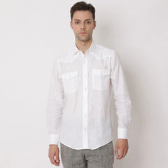 قمصان الكتان النقي