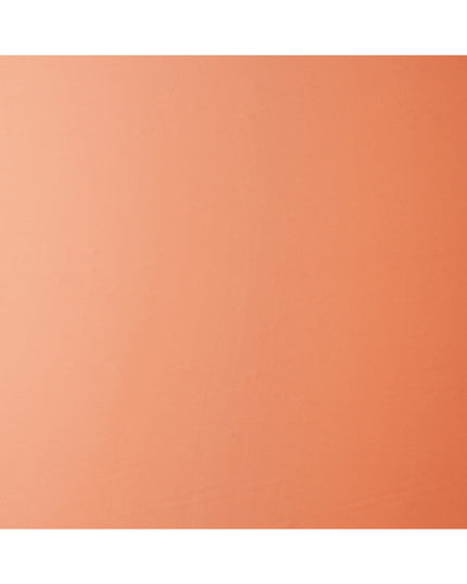 Peach Premium Plain Pure Silk Satin Fabric, 110 Cms Width, Made in China-D26120