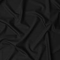 Black Super Fine Blended Wool Suiting Fabric, 150 cm Width, 4.0 Mtrs Piece, Premium Italian Tailoring Cloth, Made in Italy-D26799