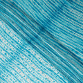 Turquoise Tie-Dye Silk Satin Fabric 110cm