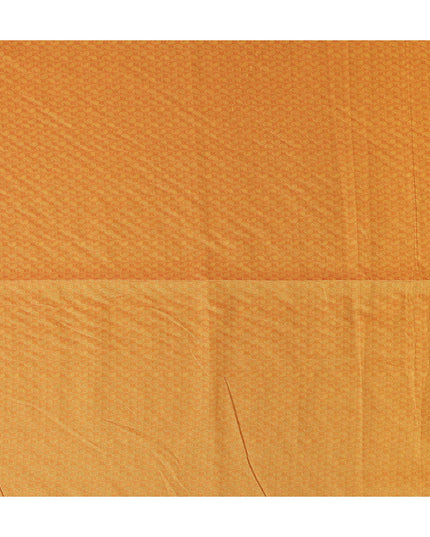 Amber Orange Paisley Brocade Fabric - Regal Fabrics