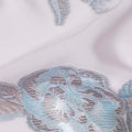 Blush Pink Floral Silk Chiffon 110cm