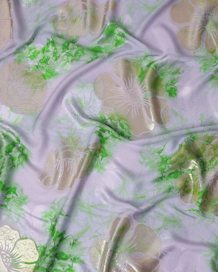 Multicolor Floral Crepe Fabric 140cm
