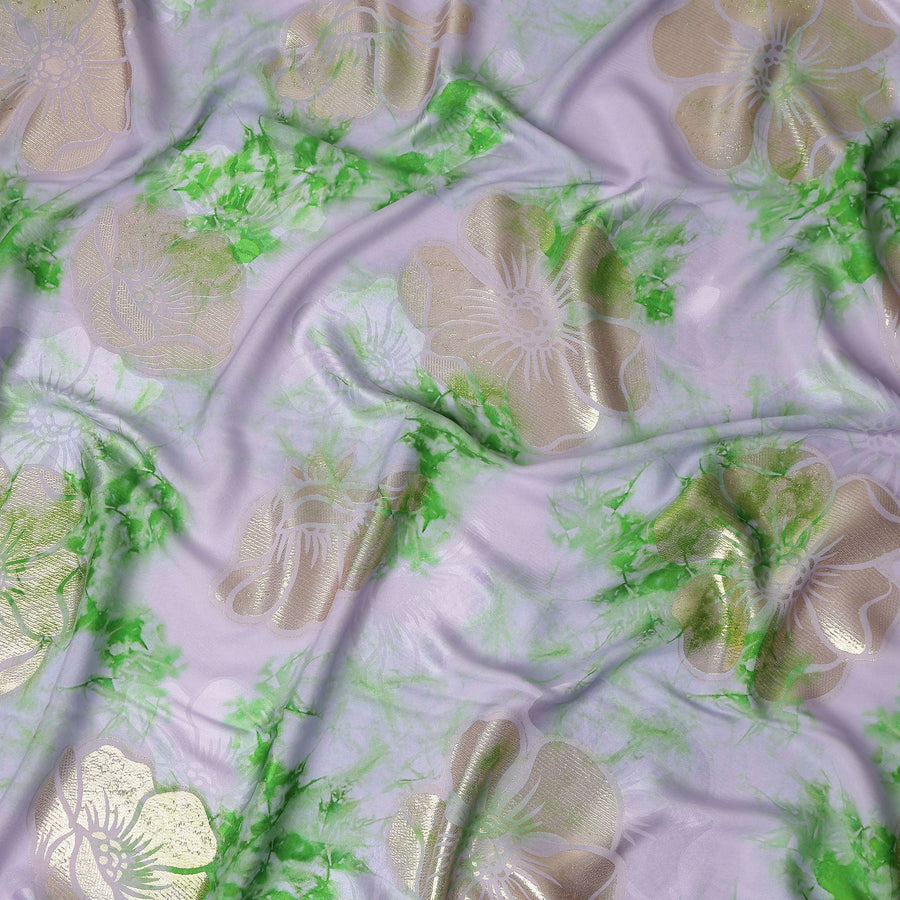 Multicolor Floral Crepe Fabric 140cm