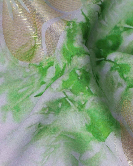 Multicolor Floral Crepe Fabric 140cm