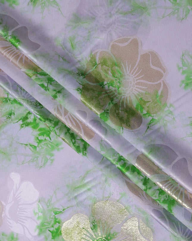 Multicolor Floral Crepe Fabric 140cm
