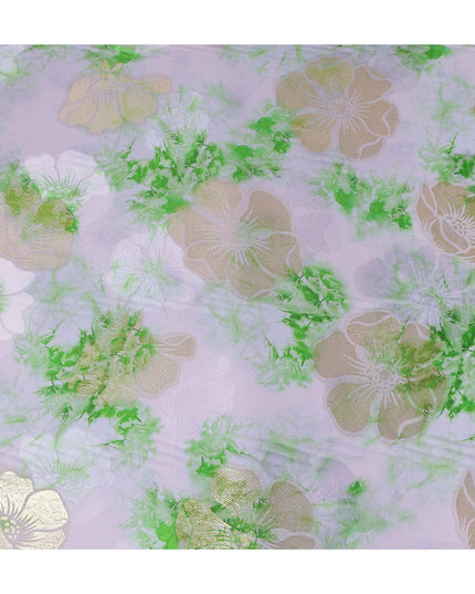 Multicolor Floral Crepe Fabric 140cm