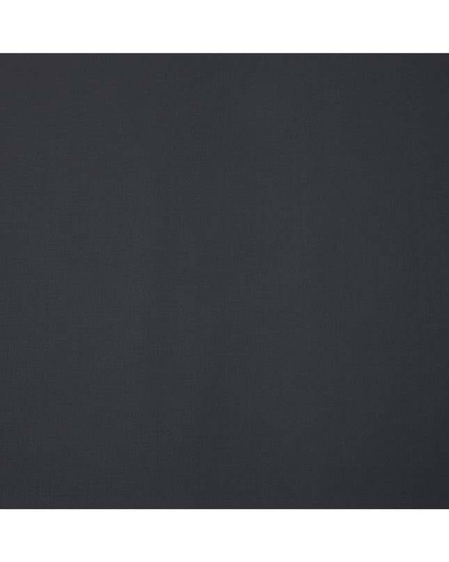 Solid Black Plain Blended Wool Suiting Fabric 3.5 Mtrs, 150 Cms, India-D24948 Regal Fabrics