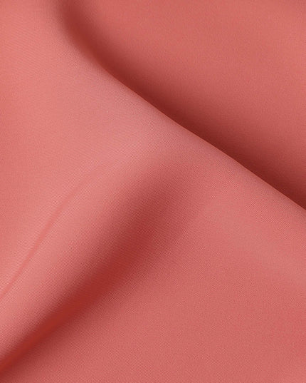 Dusty Rose Pink Stretchable Crepe Fabric 150cm