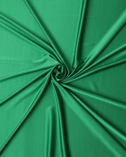 Emerald Green Crepe Satin Fabric 140cm