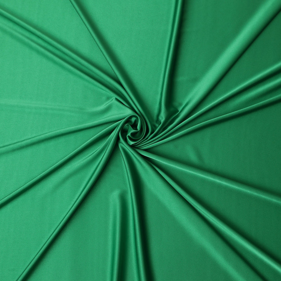 Emerald Green Crepe Satin Fabric 140cm