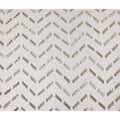 Pearl White Herringbone Silk Chiffon Fabric