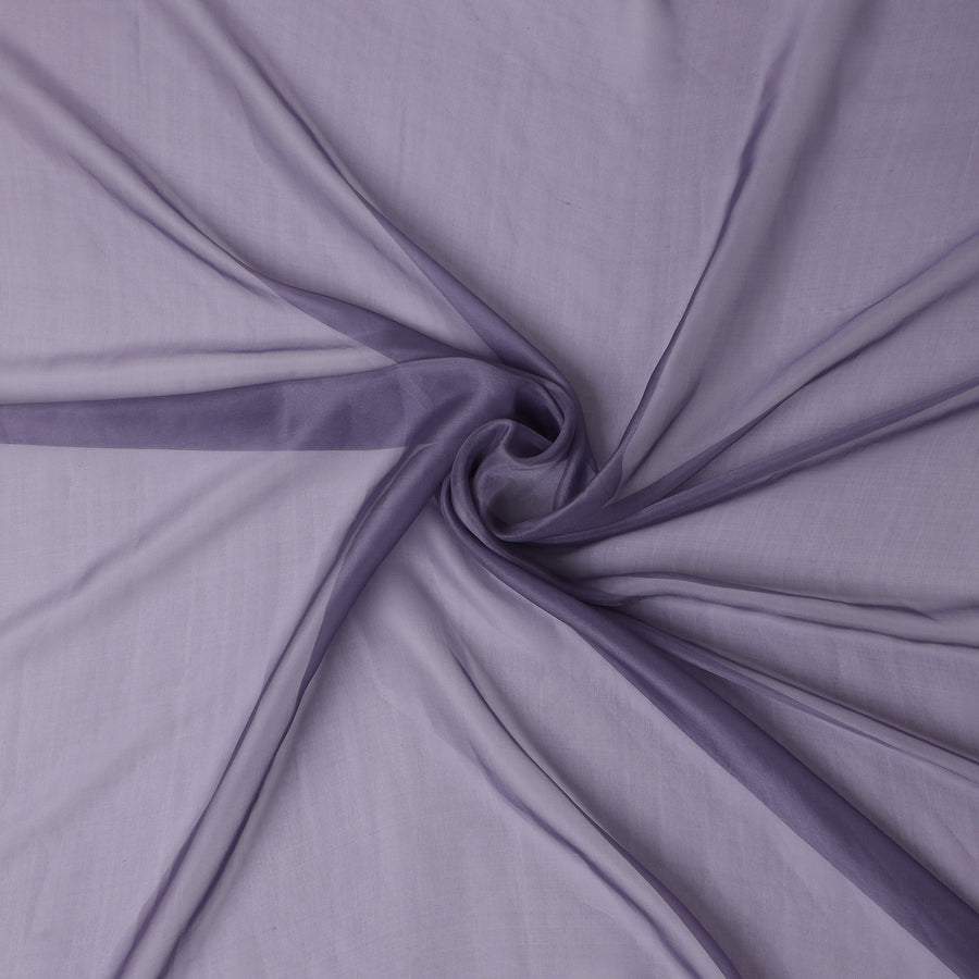 Soft Lilac Silk Chiffon Fabric 110cm