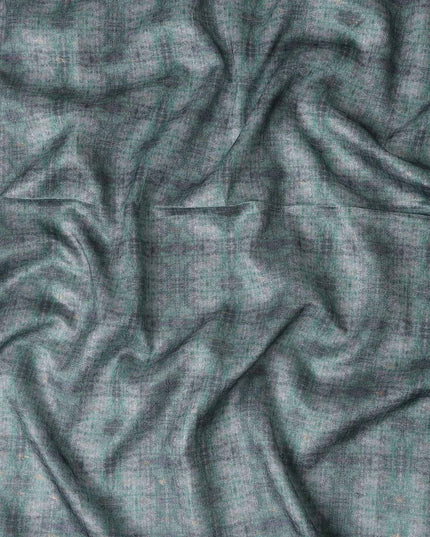 Slate Grey Synthetic Brocade Fabric - Regal Fabrics