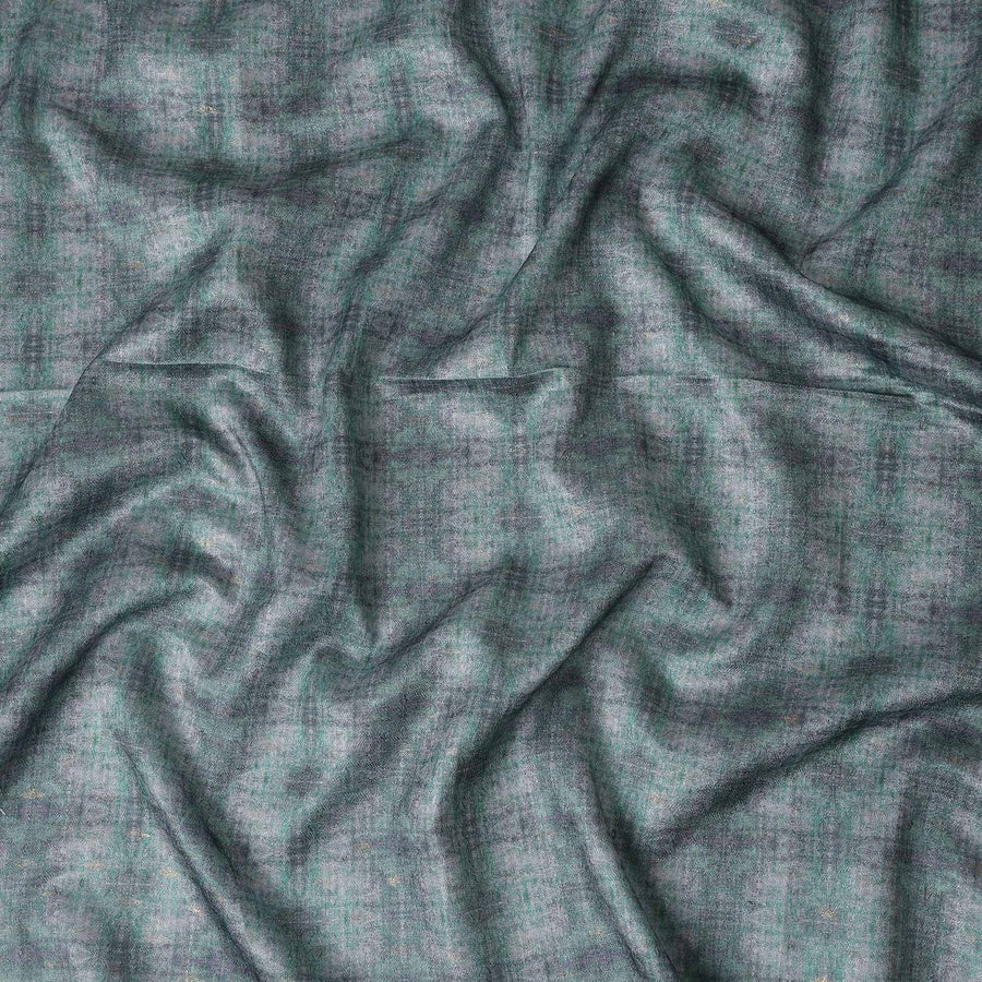Slate Grey Synthetic Brocade Fabric - Regal Fabrics