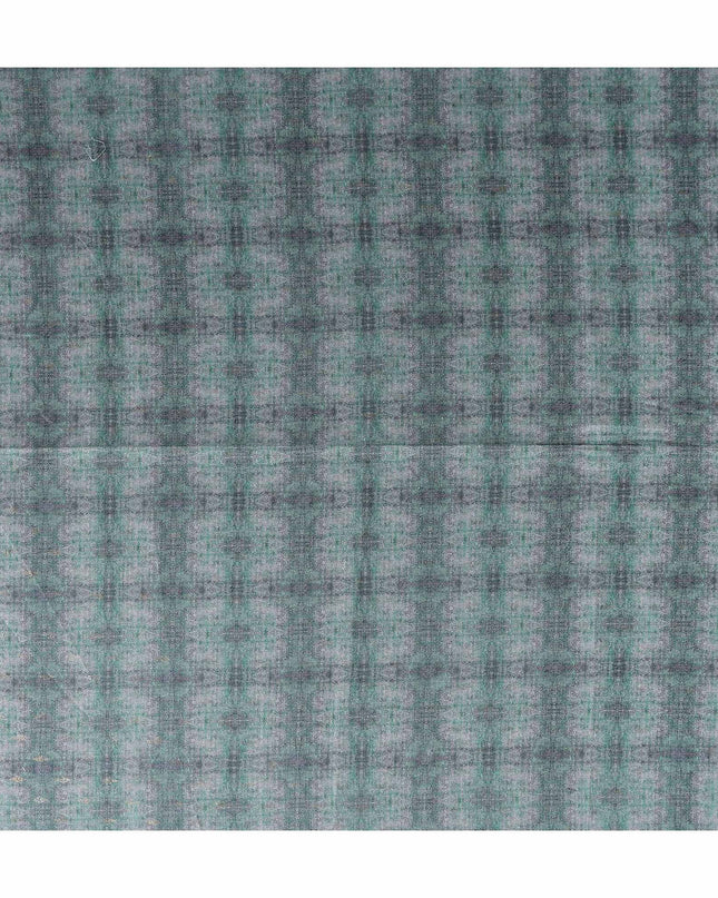 Slate Grey Synthetic Brocade Fabric - Regal Fabrics