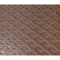 Brown Brocade Fransawi Silk Garbasaar 110cm