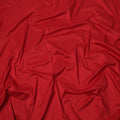 Red Plain Pure Raw Silk Fabric, 140 Cms Width, Made in India-D25982