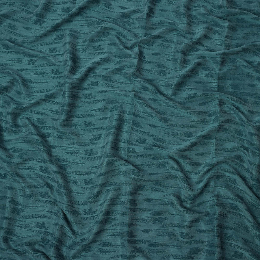 قماش كوبرو مستدام ذو ملمس أخضر مصنوع من مادة بيمبيرج بعرض 150 سم، اليابان - D25007