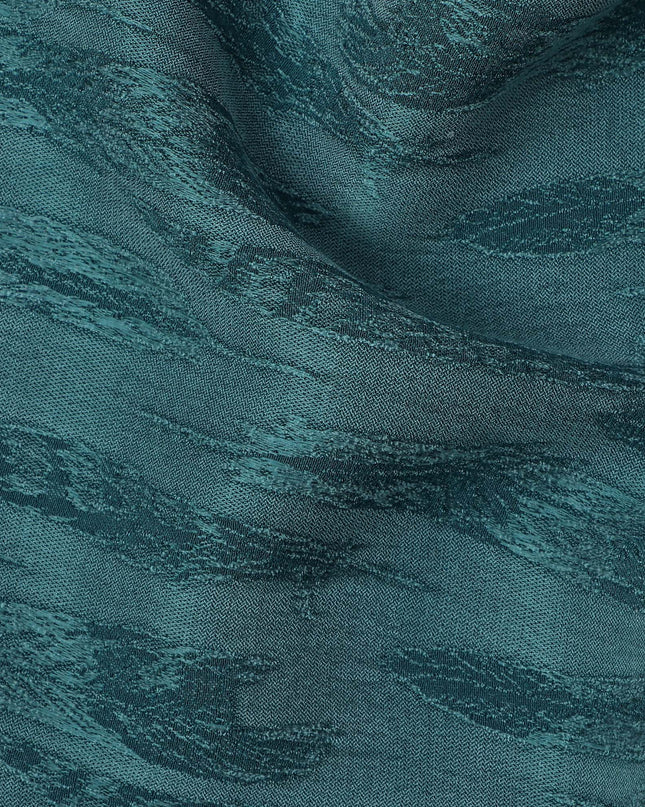 قماش كوبرو مستدام ذو ملمس أخضر مصنوع من مادة بيمبيرج بعرض 150 سم، اليابان - D25007