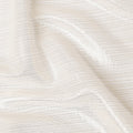 Ivory Metallic Silk Chiffon Piece