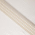 Ivory Metallic Silk Chiffon Piece
