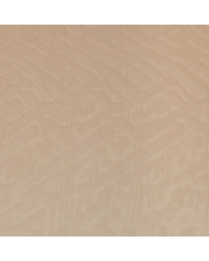 Caramel Beige Premium Silk Lame Fabric, 110 Cms Width, Made in South Korea-D26146