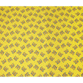 Yellow Floral Viscose Crepe Fabric 140cm