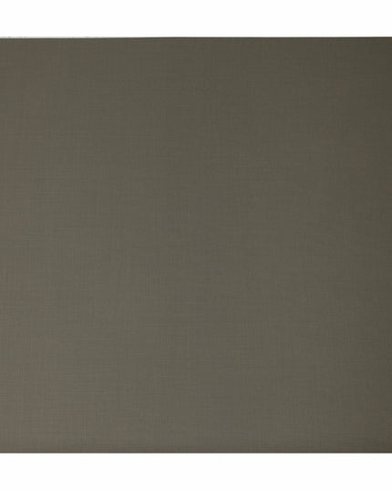 Olive Grey Solid Blended Poly Wool Suiting Fabric 150 Cms Width Smooth Soft Durable Wrinkle Resistant Material for Formal Suits Trousers Blazers-D28601 - Regal Fabrics