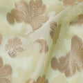 Fransawi Floral Silk Chiffon Garbasaar 110cm