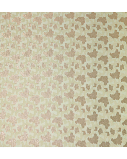 Fransawi Floral Silk Chiffon Garbasaar 110cm