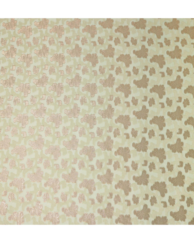 Fransawi Floral Silk Chiffon Garbasaar 110cm