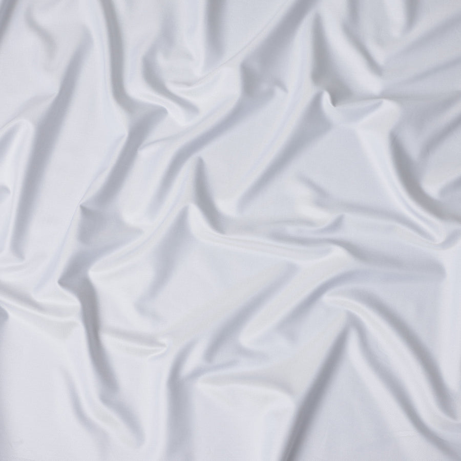 Pure White Swiss Cotton Shirting 150cm