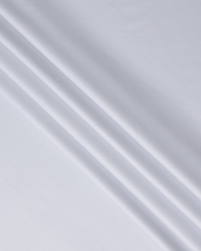 Pure White Swiss Cotton Shirting 150cm