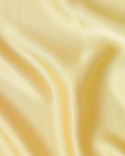 Golden Yellow Silk Satin Fabric 110cm