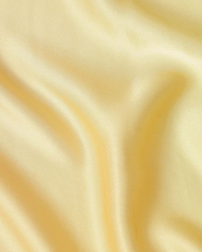 Golden Yellow Silk Satin Fabric 110cm