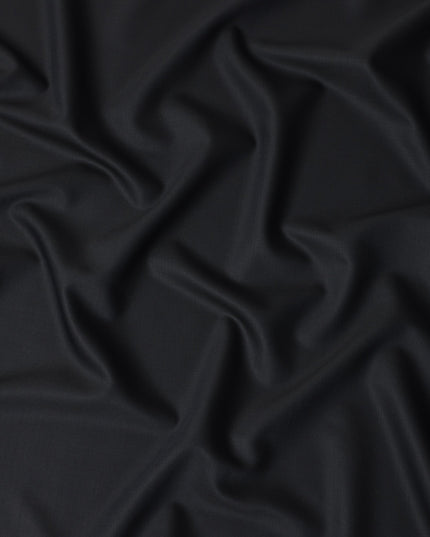 Black Suiting Fabric 150cm | Italian