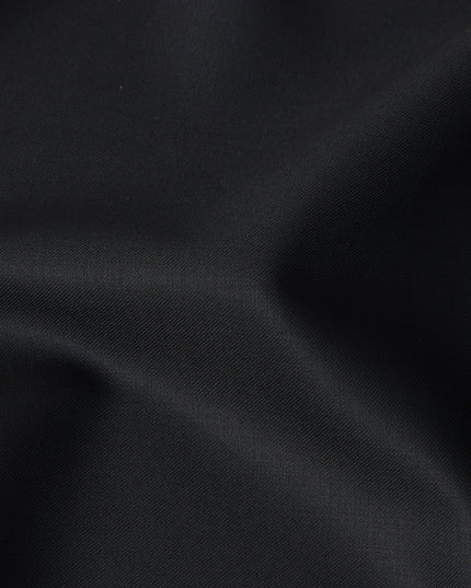 Black Suiting Fabric 150cm | Italian