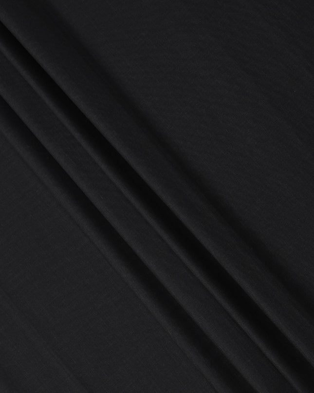 Deep Brown Solid Premium Super 120's All Wool Suiting Fabric 150 Cms Width 3.5 Mtrs United Kingdom-D24952