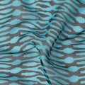 Blue Polyester Chiffon Fabric 110cm | Regal Fabrics