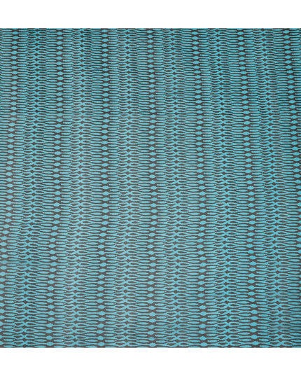 Blue Polyester Chiffon Fabric 110cm | Regal Fabrics