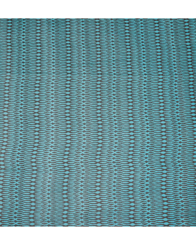 Blue Polyester Chiffon Fabric 110cm | Regal Fabrics