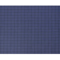 Blue Check Premium Super 130's Italian All Wool Suiting Fabric, Width 150 Cms, 3.50 Mtrs, Italy-D25452