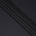 Charcoal Windowpane Wool Suiting Piece
