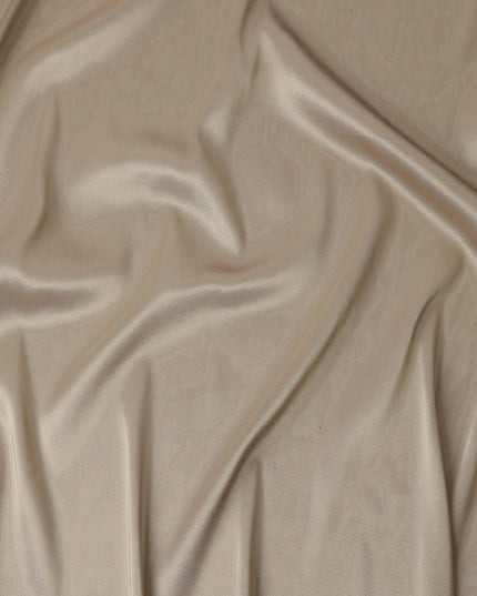 Champagne Gold Premium Silk Lame Fabric, 110 Cms Width, Made in South Korea-D26143