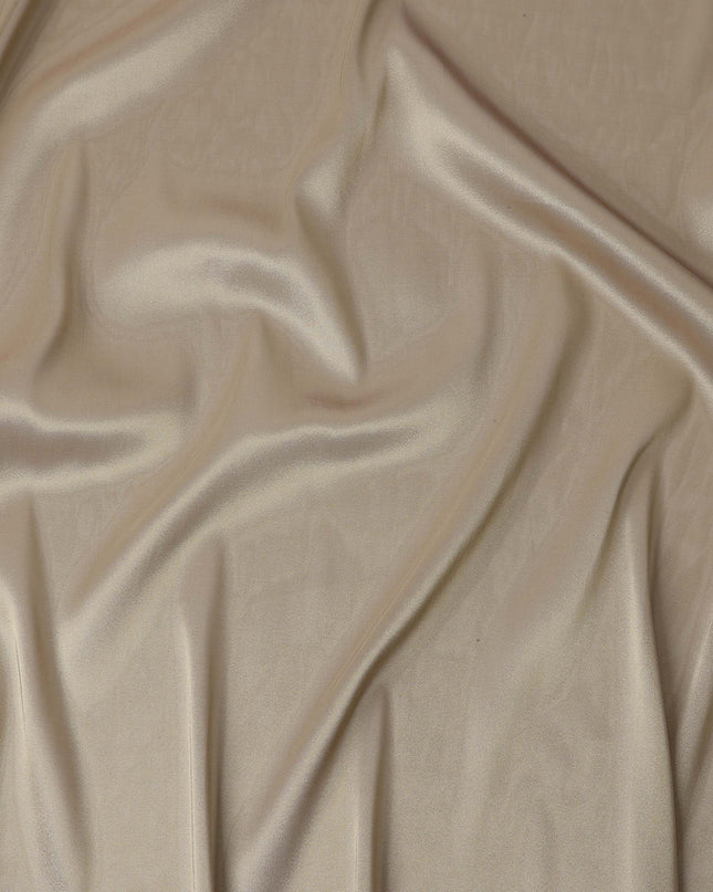Champagne Gold Premium Silk Lame Fabric, 110 Cms Width, Made in South Korea-D26143